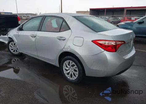 2017 Toyota Corolla Le из США, поврежденный, VIN 5YFBURHE8HP590872